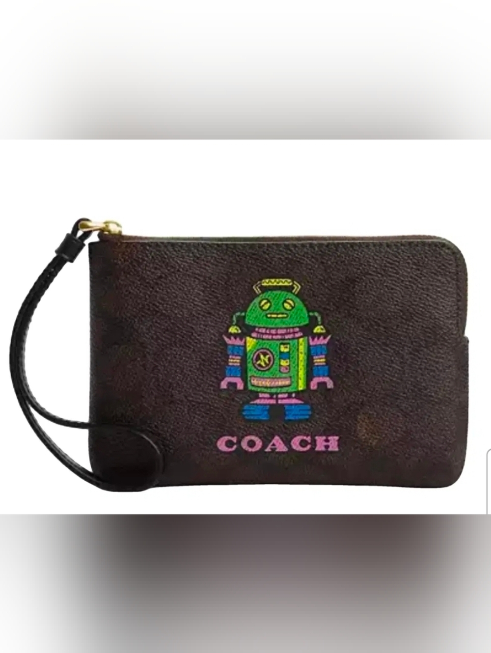 Coach Cosmic Corner Zip Wristlet - Picture 5 of 5